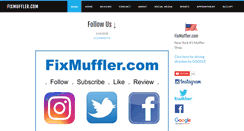 Desktop Screenshot of fixmuffler.com