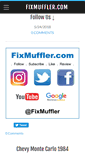 Mobile Screenshot of fixmuffler.com